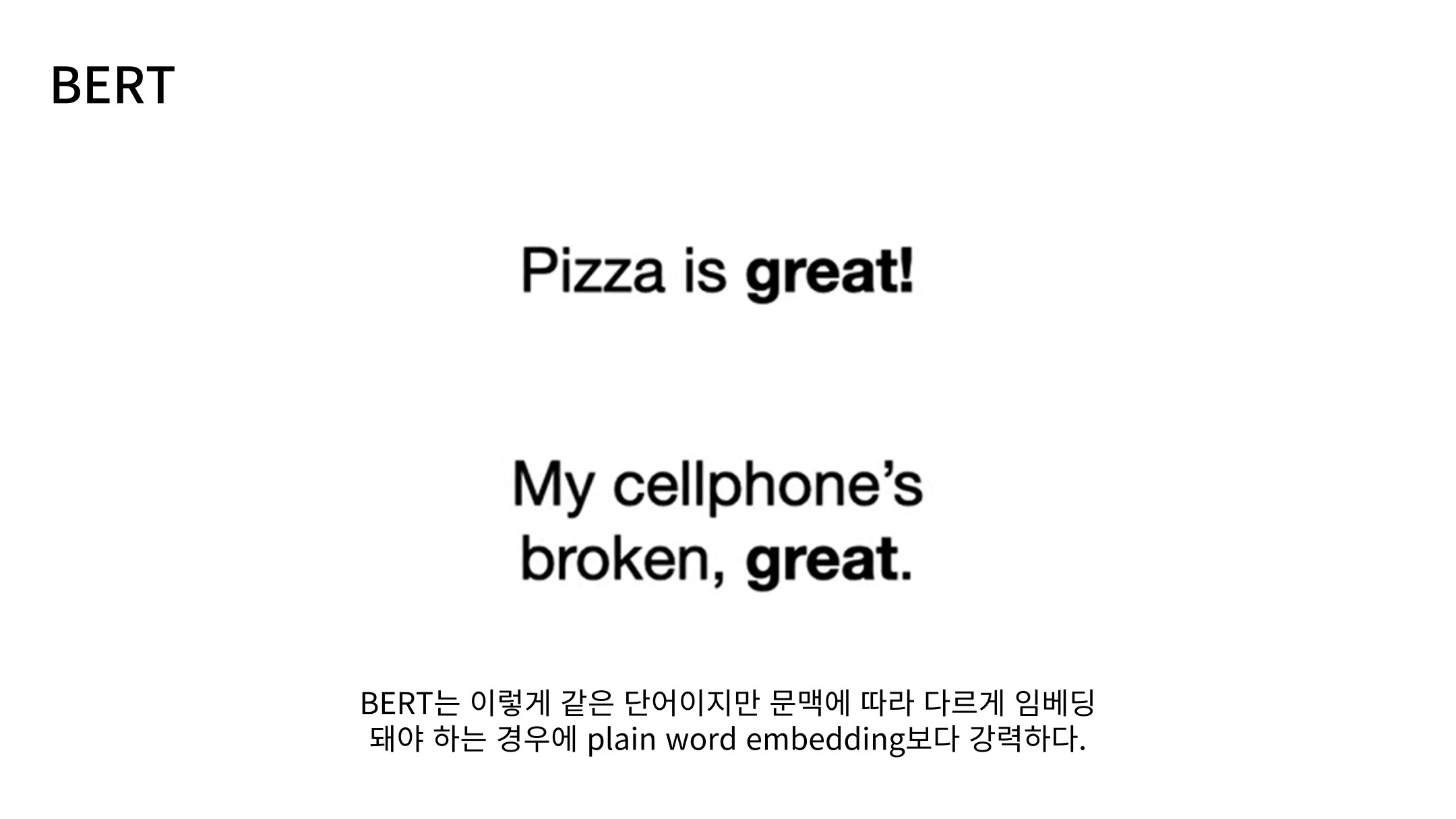Slide 66: 같은 단어, 다른 의미